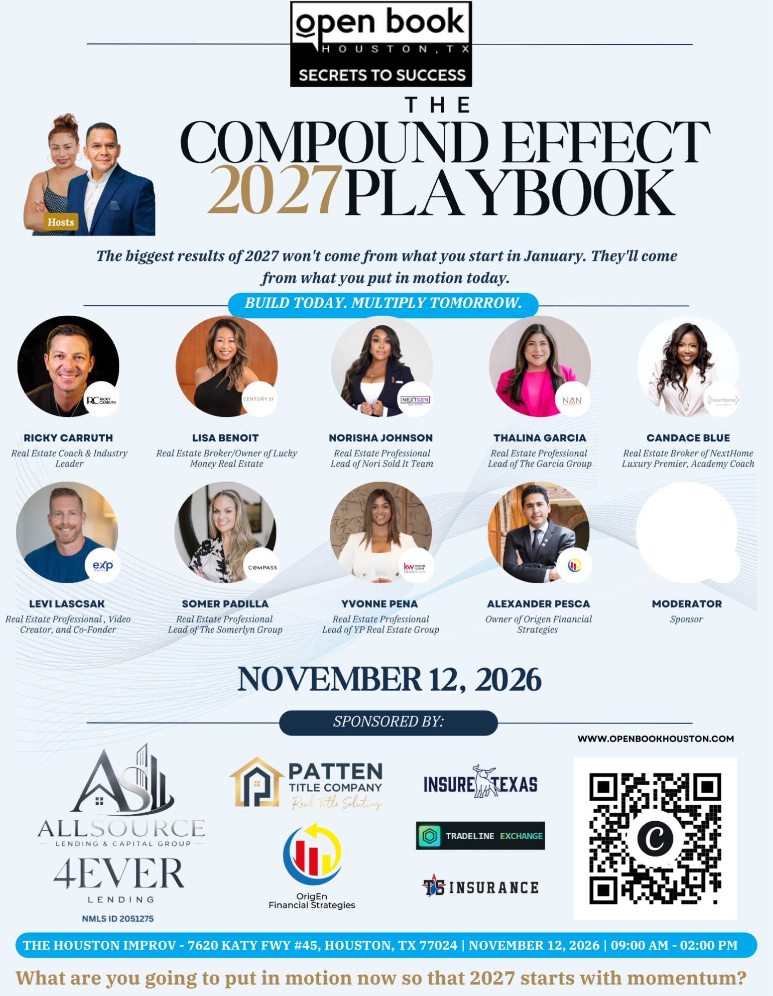 The Compound Effect — 2027 Playbook — Hosted by Open Book Houston